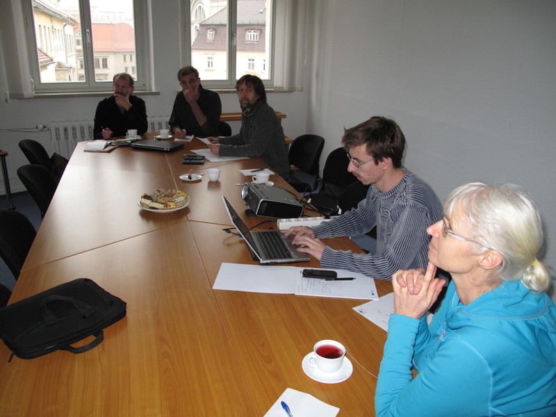 project meeting in Zittau